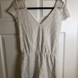 Zara cream romper